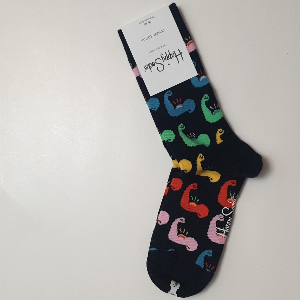 Happy Socks Women Socks EU 36-40, US 5.5 - 9.5 Brand New Combed Cotton #54